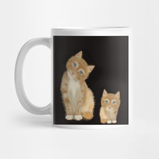 Mother and son cats Mug